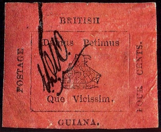 British Guiana 1c Magenta 1856 - die wertvollste Briefmarke der Welt